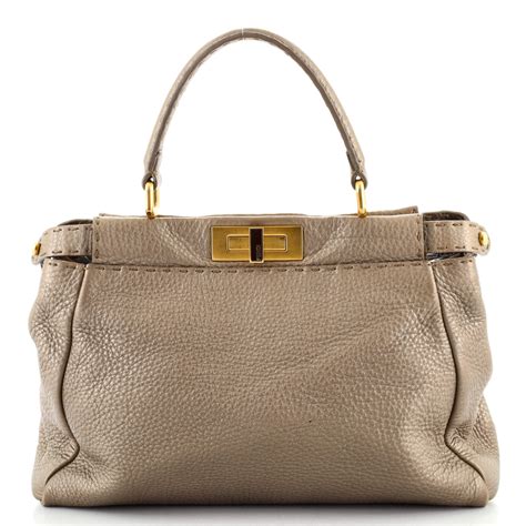 fendi selleria peekaboo regular|fendi peekaboo snakeskin.